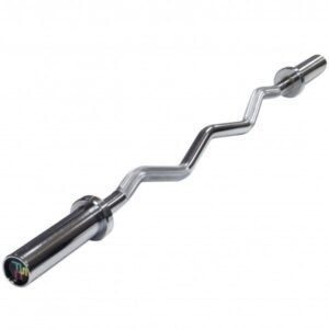 1.2M OLYMPIC EZ CURL BARBELL BAR 10KG